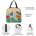 thumbnail image 4 of Easygdp Colorful Plants And Insects for Lunch Bag for Work Large Lnsulated Lunch Bag,Leakproof Lunch Box, 4 of 8