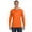 Orange, variant on Adult Heavy Cottonâ„¢ 5.3 oz. Long-Sleeve T-Shirt - G540