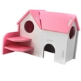 thumbnail image 4 of Juguete de madera del ejercicio del escondite de  de  del Rosado Yuyangstore Refugio de hámster, 4 of 7