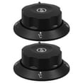 thumbnail image 1 of PENIKOKO 2Pcs Fryer Control Dial Black ABS Precise Adjustment for Modern Kitchen Use, 1 of 8