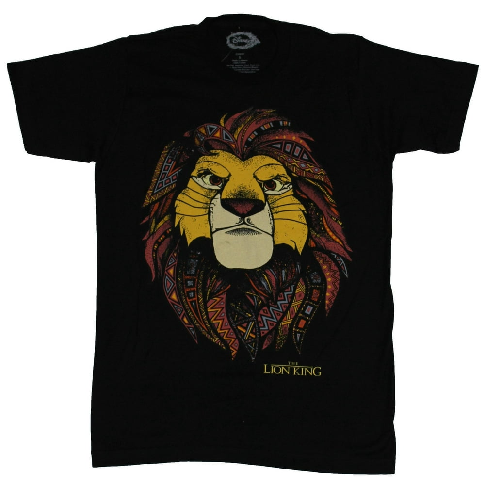 The Lion King - The Lion King Mens T-Shirt - Proud Simba With African ...