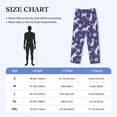 thumbnail image 6 of Kdxio Cute Dog Print Men's Sleep Pajama Pant Lounge Pants with Pockets, 6 of 8