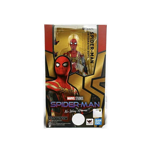 Bandai Sh Figuarts Spider-Man: No Way Home Spider-Man Costume Intégré Figurine Modèle Collection Jouet Cadeau D'anniversaire