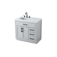 thumbnail image 6 of Elegant Kitchen and Bath Alden 36 inch Single Bathroom Vanity in Grey, 6 of 10
