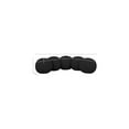 thumbnail image 3 of Meridian Furniture Apollo Black Boucle Fabric Bench, 3 of 10