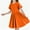 Orange, variant on THDHVS Dresses for Girls,Girls Dress,Girls Summer Dress Set Short Sleeve Casual Skater Dresses Orange 5-6 Years
