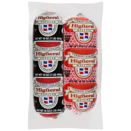 Higueral™ Popular/Mallita Cooked Salami 2-16 oz. Pack.