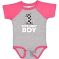 thumbnail image 3 of Inktastic 1st Birthday Boy Checkered Number Boys Baby Bodysuit, 3 of 5