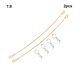 thumbnail image 5 of Vogacara Conveniente para el clip de metal R Pin Rod con cuerda anti-perdida para RC Body Shell Anti-lost Car Shell Cuerda dorada 1: 8 Type1 NO1, 5 of 6