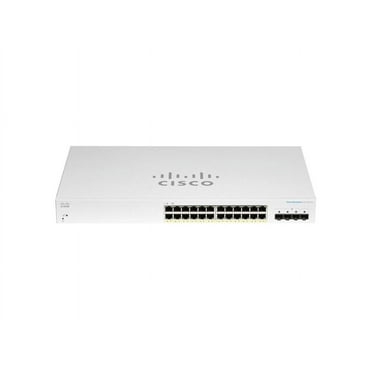 Cisco Business CBS220-24P-4X Ethernet Switch, 24 Ports - Manageable - 2 Layer Supported