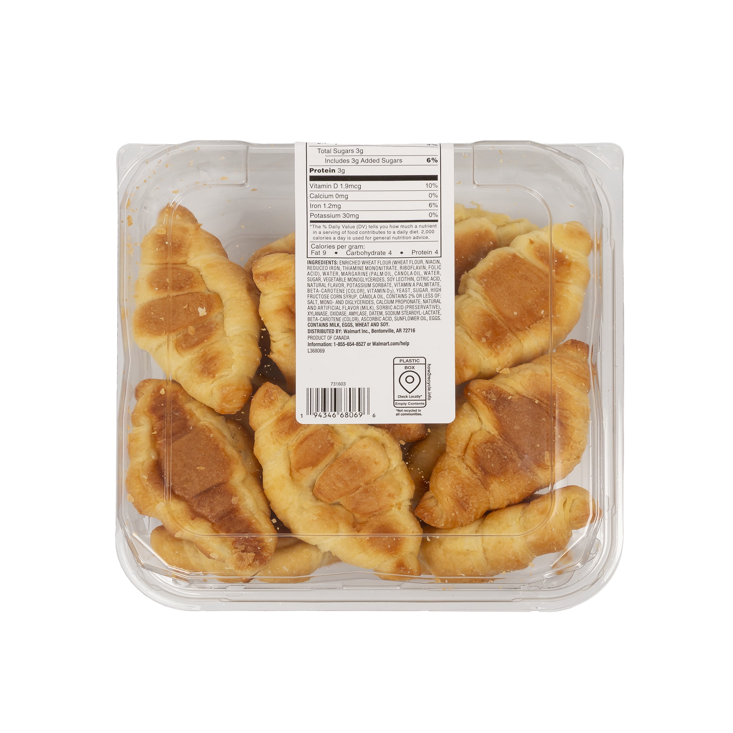 Freshness Guaranteed Mini Croissants, 12 Count (Bakery Fresh, Breakfast Pastry)