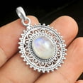 thumbnail image 4 of Moonstone Women Pendant Necklace Pure 925 Sterling Silver Fine Jewelry, 4 of 4