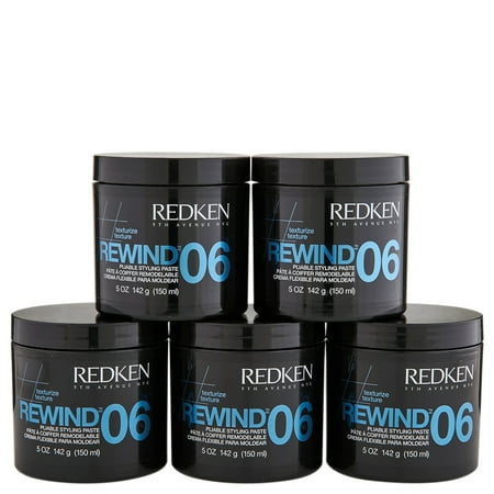 Redken Rewind 06 Pliable Styling Paste 5 ct 5 oz