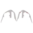 thumbnail image 3 of 2X Car Steering Wheel Button Panel Cover Trim Sticker For Toyota For Rav4 19-23 Silver, 3 of 10