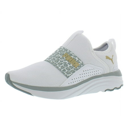 Puma Softride Sophia Wild Lpro Womens Shoes Size 8, Color: White/Grey