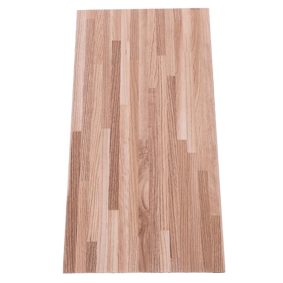 LOLIPPYY Brown PVC Doll House Flooring Sheet Easy to Use Miniature Decoration for DIY Projects 24x12 Inches