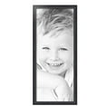 thumbnail image 2 of ArtToFrames 14" x 34" Galleria Noir Picture Frame, 14x34 inch Black MDF Poster Frame (WOM-4083),  Pack, 2 of 7