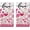 Pink Love Heart Floral, variant on Valentines Day Kitchen Dish Towels Set of 2, Red Love Heart Eucalyptus Leaves Buffalo Plaid Drying Hand Towel Baking Cooking Cloth, Anniversary Wedding Bathroom Home Decoration 18'''' x 26''''