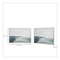 thumbnail image 4 of Shoreline Framed Painting Multi-Color, 4 of 8
