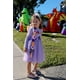 thumbnail image 3 of Vestido para niña pequeña con la princesa de Disney Rapunzel Tangled Purple 2T, 3 of 6