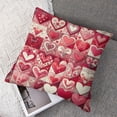 thumbnail image 7 of Valentines Pillow Decorative Pillow Covers Heart Ourdoor Spring Throw Pillows Case Decorative Cushion Cases for Valentines Day Gift Bedroom Clearance, 7 of 7