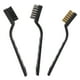 thumbnail image 2 of Mini limpieza de 7 pulgadas, cepillos de alambre de nailon de acero inoxidable Industrial, cepillo de alambre, cepillo de alambre de metal, Suministros de limpieza para el hogar 3 piezas/juego Bewildely JJ6891-04B, 2 of 6