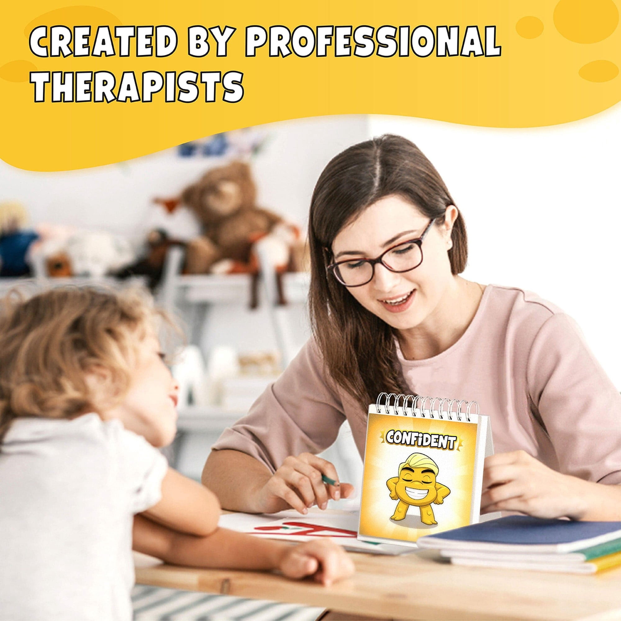 Monsters Emotions Flipbook for Kids Age 3+