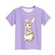 thumbnail image 5 of Blusas y camisas de manga corta con cuello redondo Camiseta estampada de manga corta de Pascua para niños Cuello redondo Manga corta Casual Versátil Para niñas Niños Top de poliéster, 5 of 5