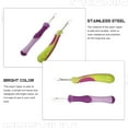 thumbnail image 3 of Purple Tools Purple Tools 2pcs Sewing Seam Ripper Kit Sewing Thread Unpicker and Seam Ripper and Thread Cutter Disconnector Release Sewing Machine Accessories, 3 of 5