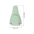 thumbnail image 2 of Unique Bargains 4.5'x2.6' PU Leather Embroidery Scissors Sheath Protective Cover, Light Green 2 Pack, 2 of 7