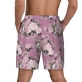 thumbnail image 4 of Daiia Rose Flowers Mens Swim Trunks Swim Shorts Quick Dry Swim Shorts with Mesh Lining Pockets-XX-Large, 4 of 9