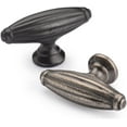 thumbnail image 2 of Ashley Norton BZ.115 Solid Bronze Large Reeded 2-7/8" Oval Cabinet Knob - Bronze, 2 of 3