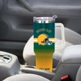 thumbnail image 4 of Green Bay Tumbler Cup - Green Bay Gifts for Men - 40 OZ Insulated Stainless Steel Coffee Travel Mug with Lid and Straw, 4 of 6