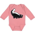 thumbnail image 3 of Inktastic Animals Cute Skunk Boys or Girls Long Sleeve Baby Bodysuit, 3 of 5