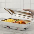 thumbnail image 2 of 2-pack electric chafing dish buffet set 2 x 4.5qt servers & warmers, 2 of 7
