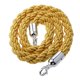 thumbnail image 1 of Cuerda de Poste , Cuerda de Barrera de Cola de 5 Pies, Cuerda de Control de Multitudes de Puntales con Ganchos Pulidos, 6 Colores a Elegir Amarillo Gloria Queue Rope, 1 of 8