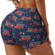 thumbnail image 1 of Fotbe Fire Truck 1 Shorts Sin Costuras – Shorts Deportivos de Cintura Alta para Mujer, Elásticos para Gimnasio, Yoga, Running o Ciclismo-X-Large, 1 of 8