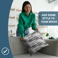 thumbnail image 4 of Americanflat 18"x18" Abstract Blurred Throw Pillow with Premium Polyester - Black, 4 of 8