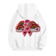 thumbnail image 4 of GEWSEY Women Cancer Hoodies Funny Ribbon Graphic Pullover Sweatshirts Long Sleeve Cancer Survivor Gifts Sweatshirt (White, S), 4 of 5