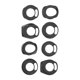 thumbnail image 4 of Espaciador de manillar curvo para bicicleta, 8 piezas, duradero, accesorios de herramientas, elevador profesional para montar en bicicleta de Cola Espaciador de manillar, 4 of 8