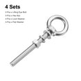 thumbnail image 3 of Lifting Eye Bolt 4 Sets M8x80mm Eye Bolt with Nut Washer 304 Stainless Steel Shoulder Lifting Ring Eye Bolt, 3 of 6