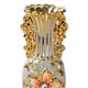 thumbnail image 4 of Jarrón de cerámica de estilo europeo, oro coleccionable creativo con diseño dorado, tarro, para Hotel, mesa, decoración del hogar, EstiloC Sunnimix  Jarrón de ceramica, 4 of 8