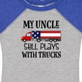 thumbnail image 4 of Inktastic My Uncle Still Plays with Trucks Boys or Girls Baby Bodysuit, 4 of 5