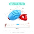 thumbnail image 2 of Pull Shuttle Ball Game Children Shuttle Ball Sliding Zoom Ball for Kids Zoom Sliding Ball Zip Ball Game Activities Parent-Child Interactive Outdoor Sports Toy Double Combination Toy, 2 of 4