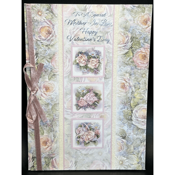 Happy Valentine's Day Mother-in-Law Greeting Card w/Envelope