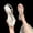 White, variant on WIZUTIZ Thong Sandals for Women Beach Sandals for Women 2025 Comfortable Work Stretchy Jeweled Shiny Sandals Pull-On Summer Shoes Mid Heel (2"-3") Medium Solid Sandals for Ladies Daily Beige