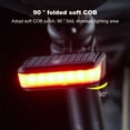 thumbnail image 7 of Eoperou Solar Bicycle Tail Light: Adjustable Rechargeable MTB Road Mountain Bike Lamp Waterproof Night Riding Bike Lamp, 7 of 7