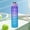 C, variant on Tuscom 750ml Flip Top Reusable Plastic Sports Bottle with Time Marker for Gym Outdoor Hiking BPA Free