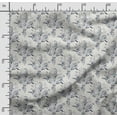 thumbnail image 2 of Soimoi Watercolor Floral Printed,Cuddle Minky Fabric, Sewing Fabric by The Yard 56 Inch Wide,Decorative Plush Soft Fabric, Baby Garments, Toys and Blankets, Blue, 2 of 5