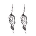 thumbnail image 2 of Cheers 1 Pair Lady Earrings Creative Leaf Shape Individual Rhinestone Drop Earrings for Gift, 2 of 2